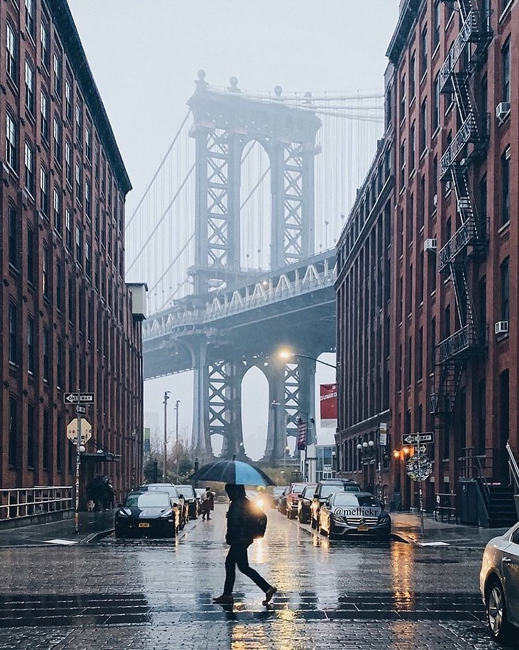 Washington Street and Water Street, DUMBO, Brooklyn