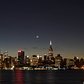 Crescent Moon Rise and Sunrise Time-Lapse in New York City