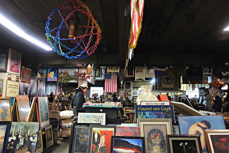 Treasures in the Trash Museum, NYC Sanitation Garage M11