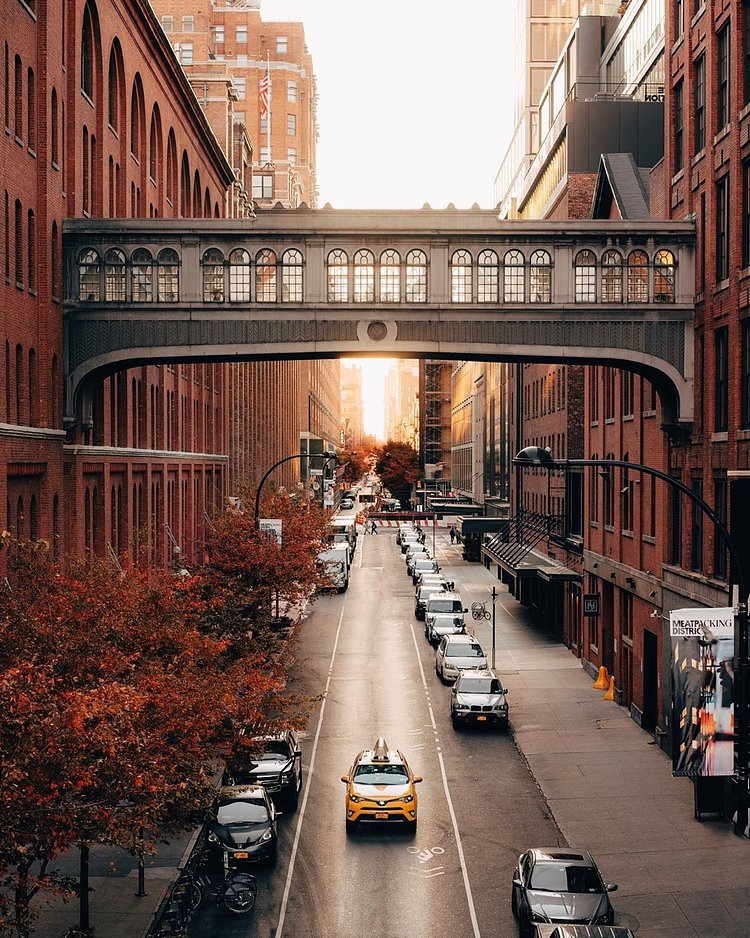 West 15th Street from The High Line, Chelsea, Manhattan