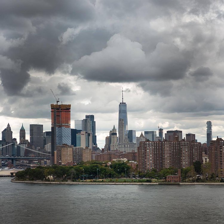 Moody skies, NYC
