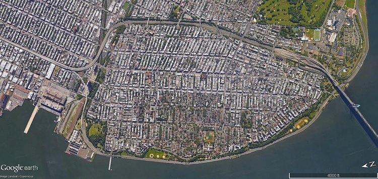 Bay Ridge, Brooklyn. Tucked away nicely in the southwest corner of Brooklyn, Bay Ridge is a old school neighborhood with strong Italian and Irish roots. Today, northern Bay Ridge is increasingly populated by a mix of arabs, Pakistanis, chinese, and Russians moving it, making it much more diverse.