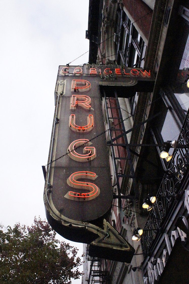 C.O. Bigelow Apothecary, Greenwich Village