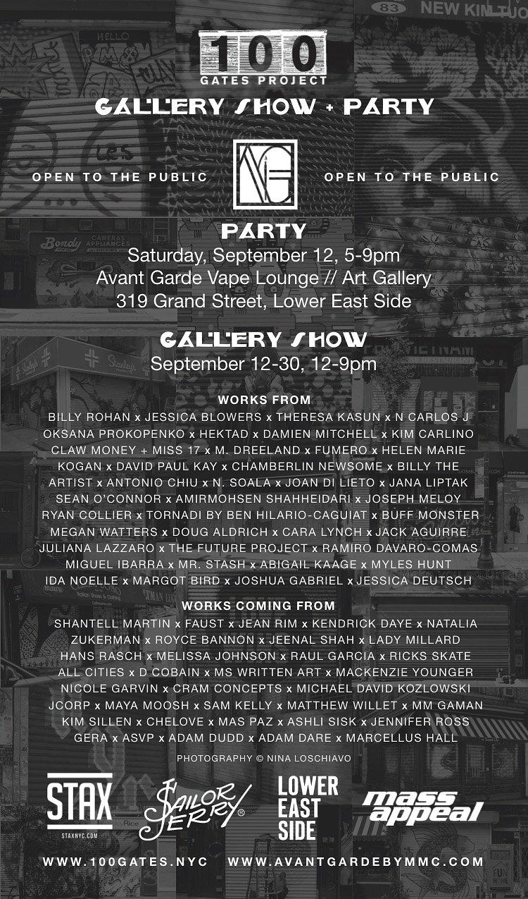 100 Gates Project Gallery Show & Party