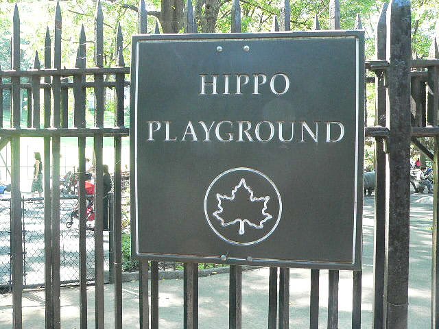 Hippo Playground | Riverside Dr. &amp; 91st St.