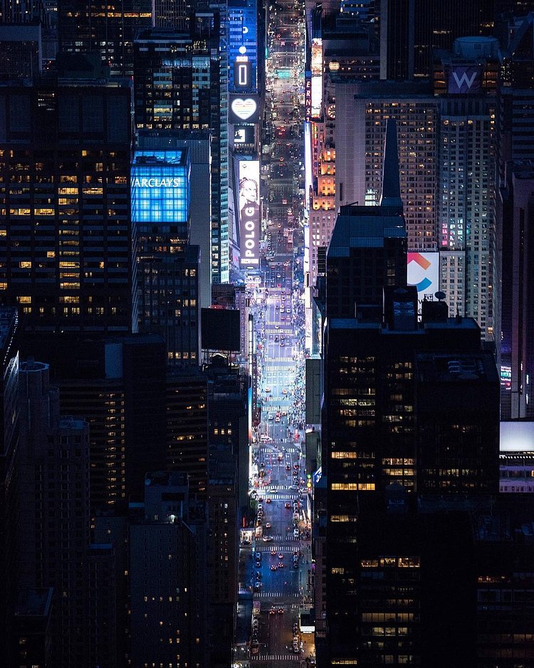 7th Avenue, Times Square, Midtown, Manhattan