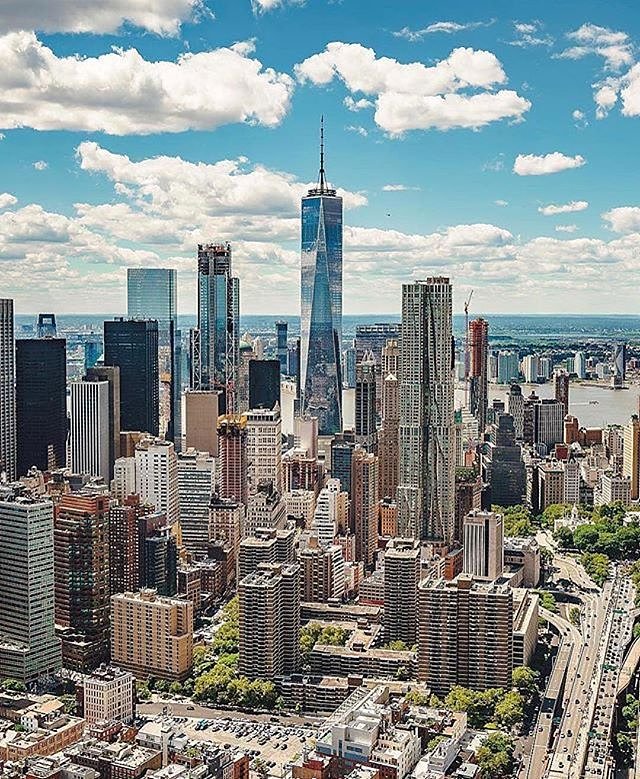 New York, New York. Photo via @flynyon #viewingnyc #newyorkcity #newyork