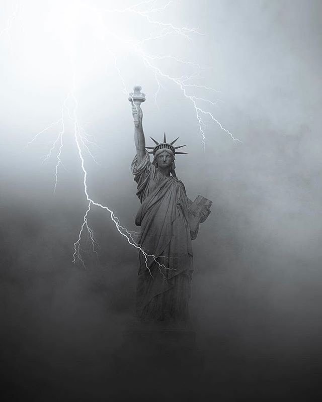 Statue of Liberty, New York. Photo via @raylivez #viewingnyc #newyorkcity #newyork