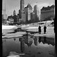 New York City view from Central Park in the Winter, 1933