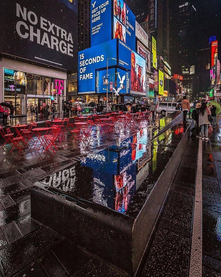 Times Square, New York. Photo via @ricp2206 #viewingnyc #nyc #newyork #newyorkcity #timessquare