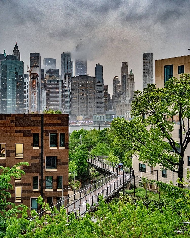 Squibb Park Bridge, Brooklyn Heights, Brooklyn