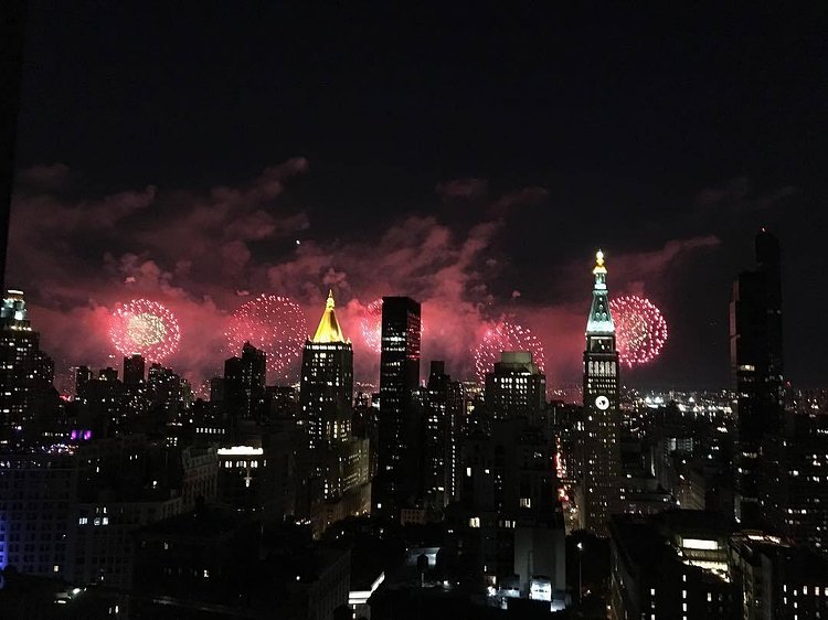 Macys fireworks from a fresh vantage point 