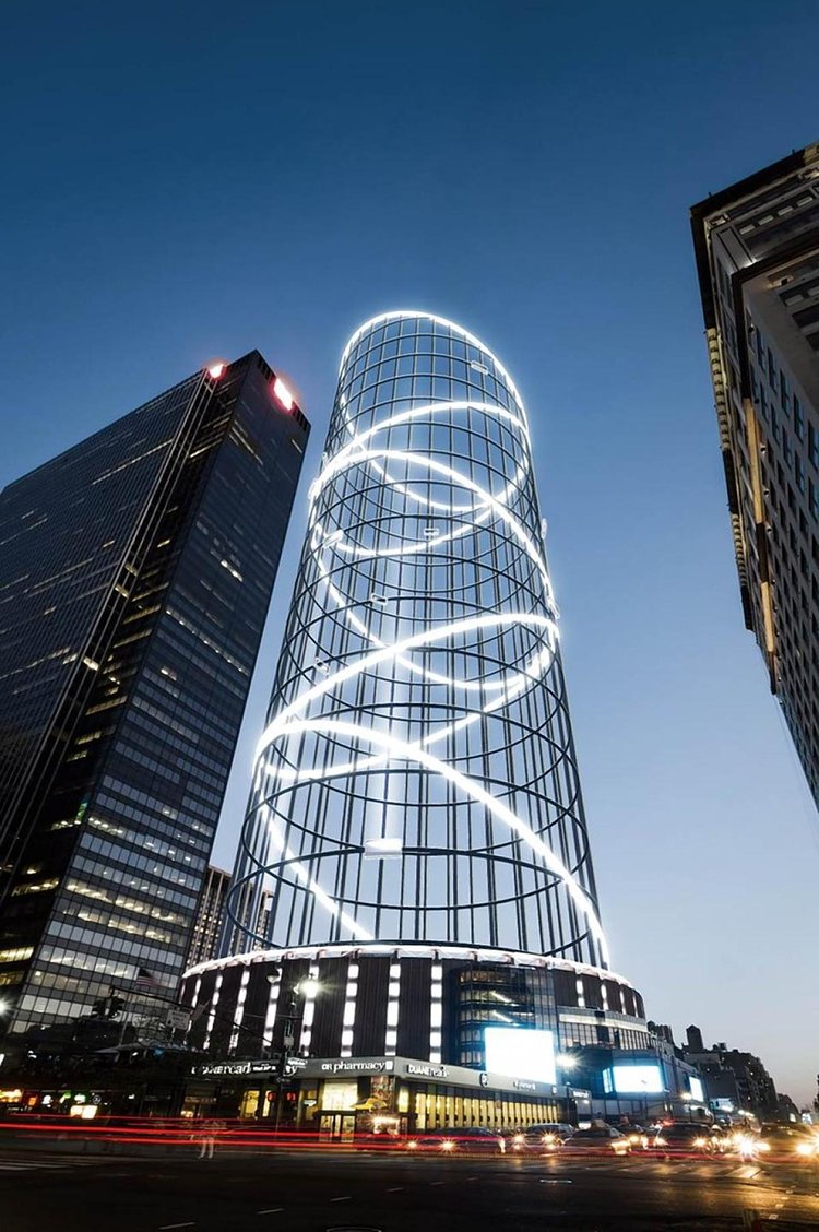 A Brooklyn developer wants to convert the top of Penn Station into the world’s tallest free fall ride as part of a broader plan to overhaul the dilapidated station.