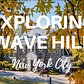 Exploring WAVE HILL public garden and cultural center in the Bronx, New York City in Autumn