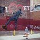 "I Love New York", Nick Walker, 17th Street and 6th Ave, Manhattan