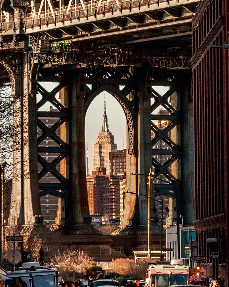 Manhattan Bridge, DUMBO, Brooklyn.