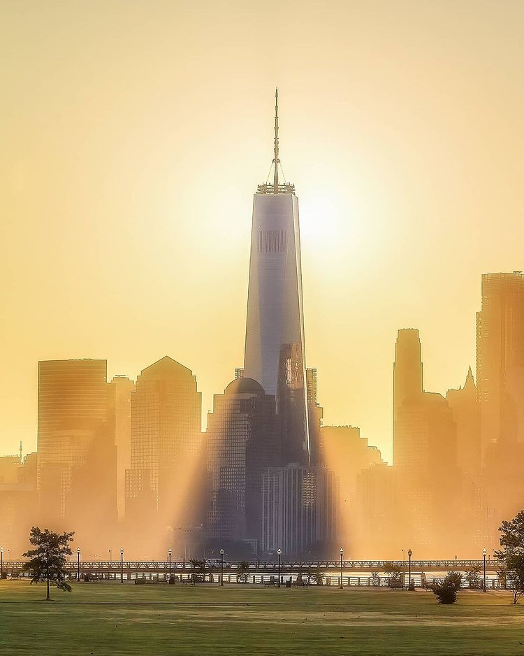 Sunrise over Lower Manhattan