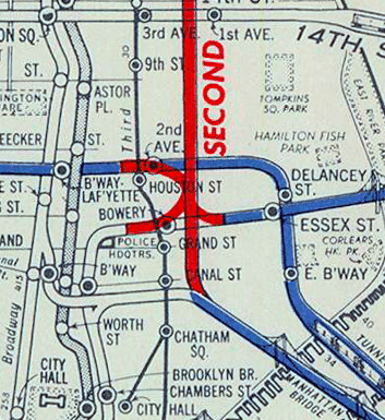 Map Porn: A History of Second Avenue Subway Through Vintage Maps ...