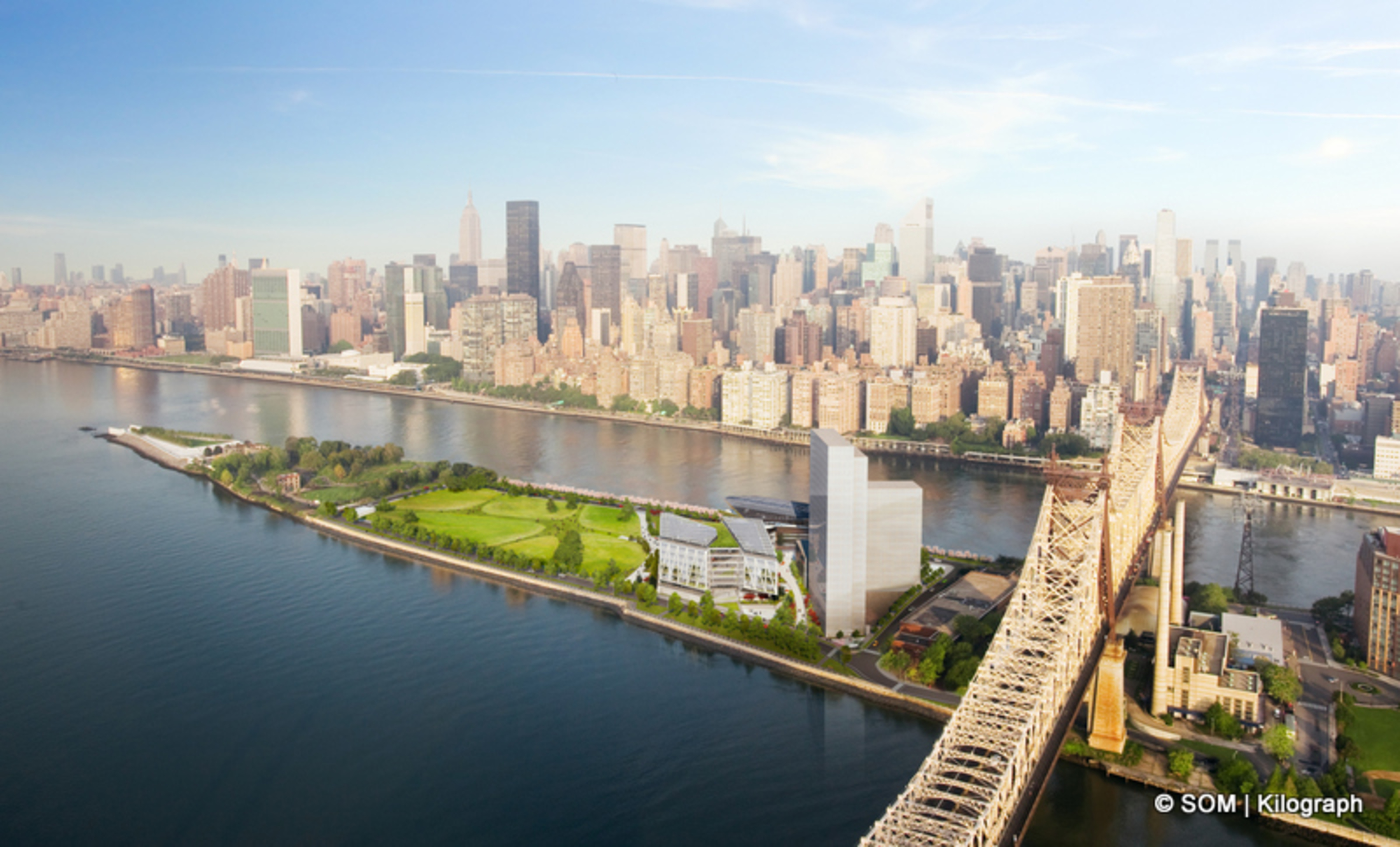 New Renderings of Roosevelt Islands's UnderConstruction Cornell Tech