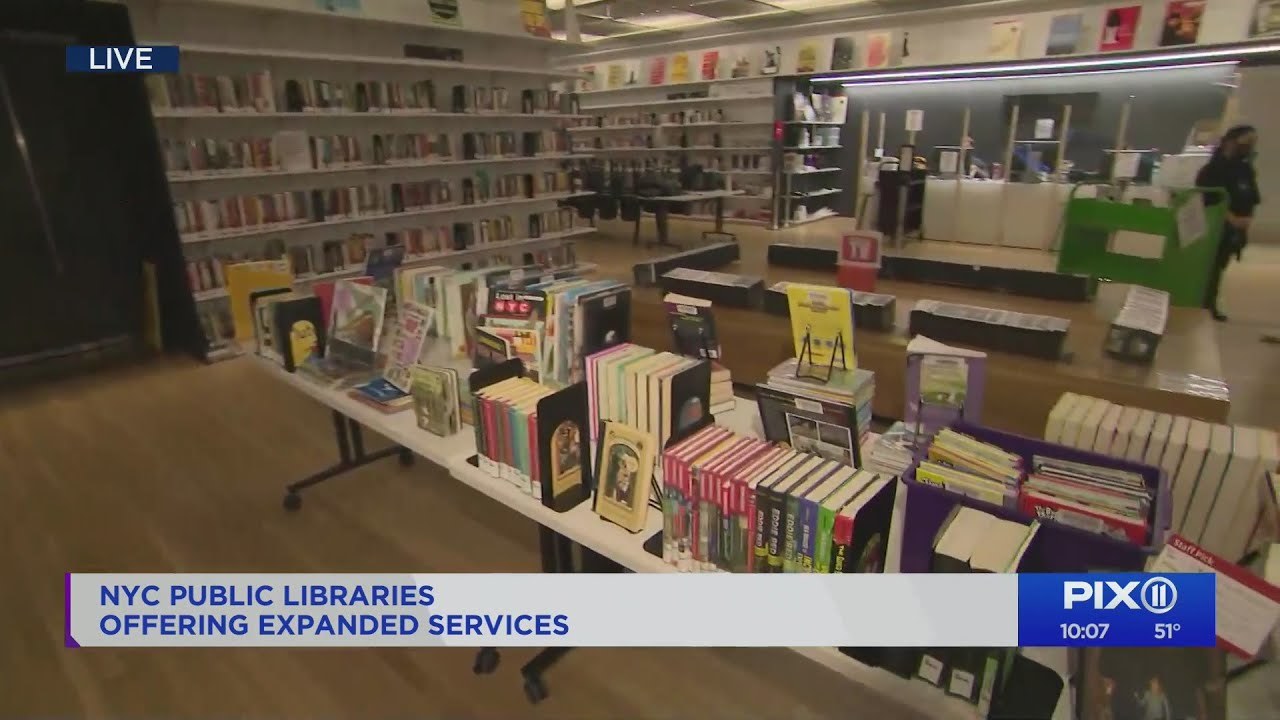 [VIDEO] Libraries Return: New York Public Library Branches Expanding ...