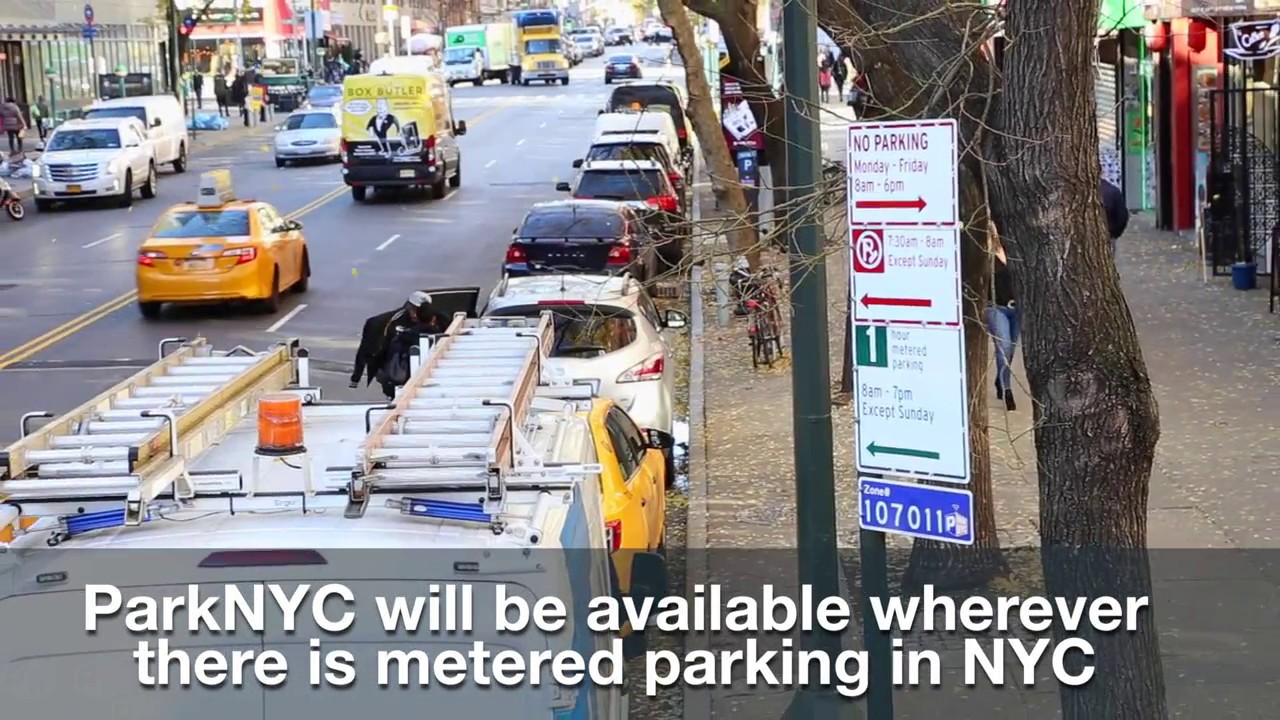 ParkNYC, The Official App That Lets You Pay For New York City Street