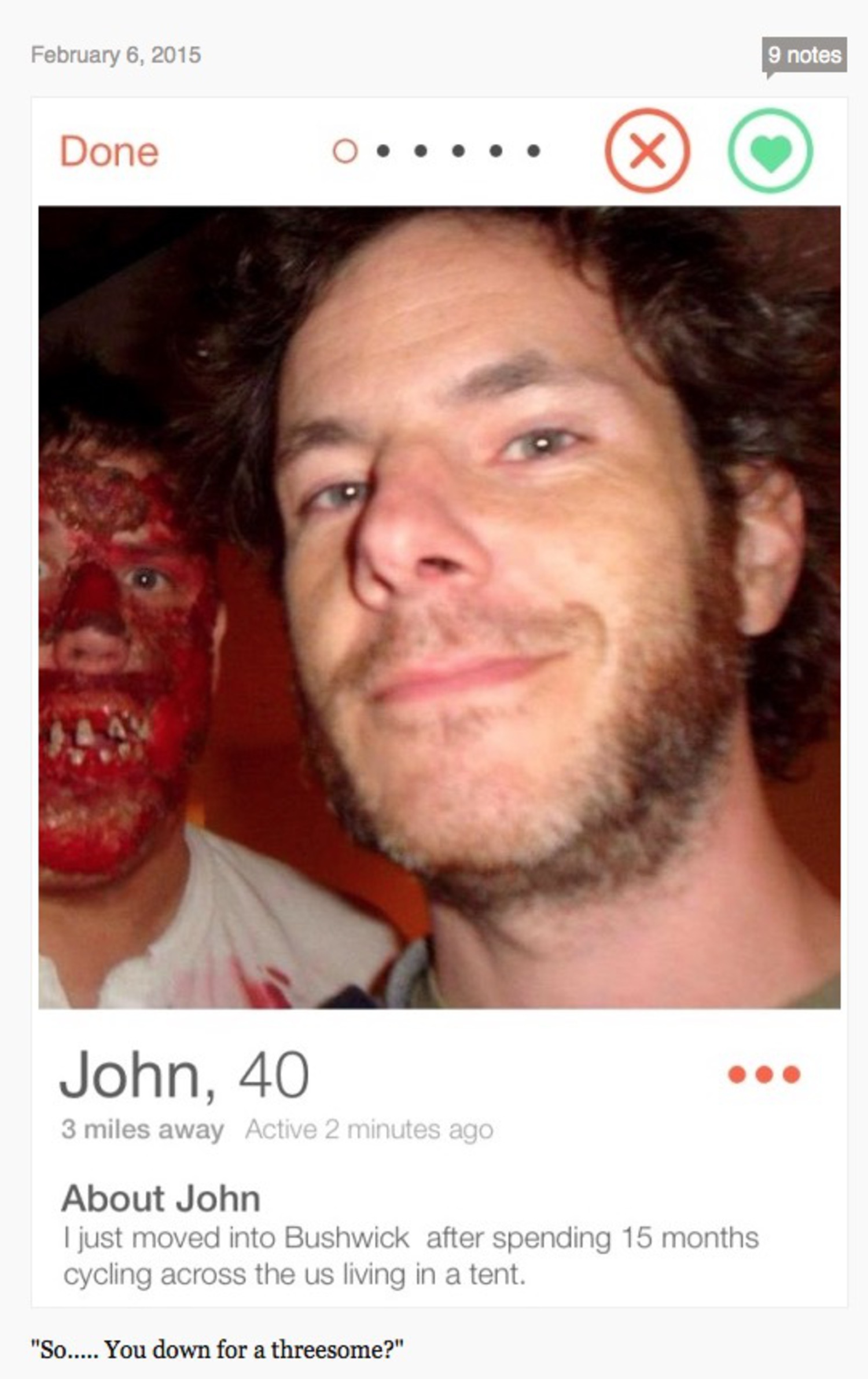 Tinder In Brooklyn A Blog That Posts Hillariously Bad And Sometimes Good Tinder Profiles Viewing Nyc