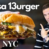 Eating at Casa 13urger. BEST Smash Burgers in NYC?