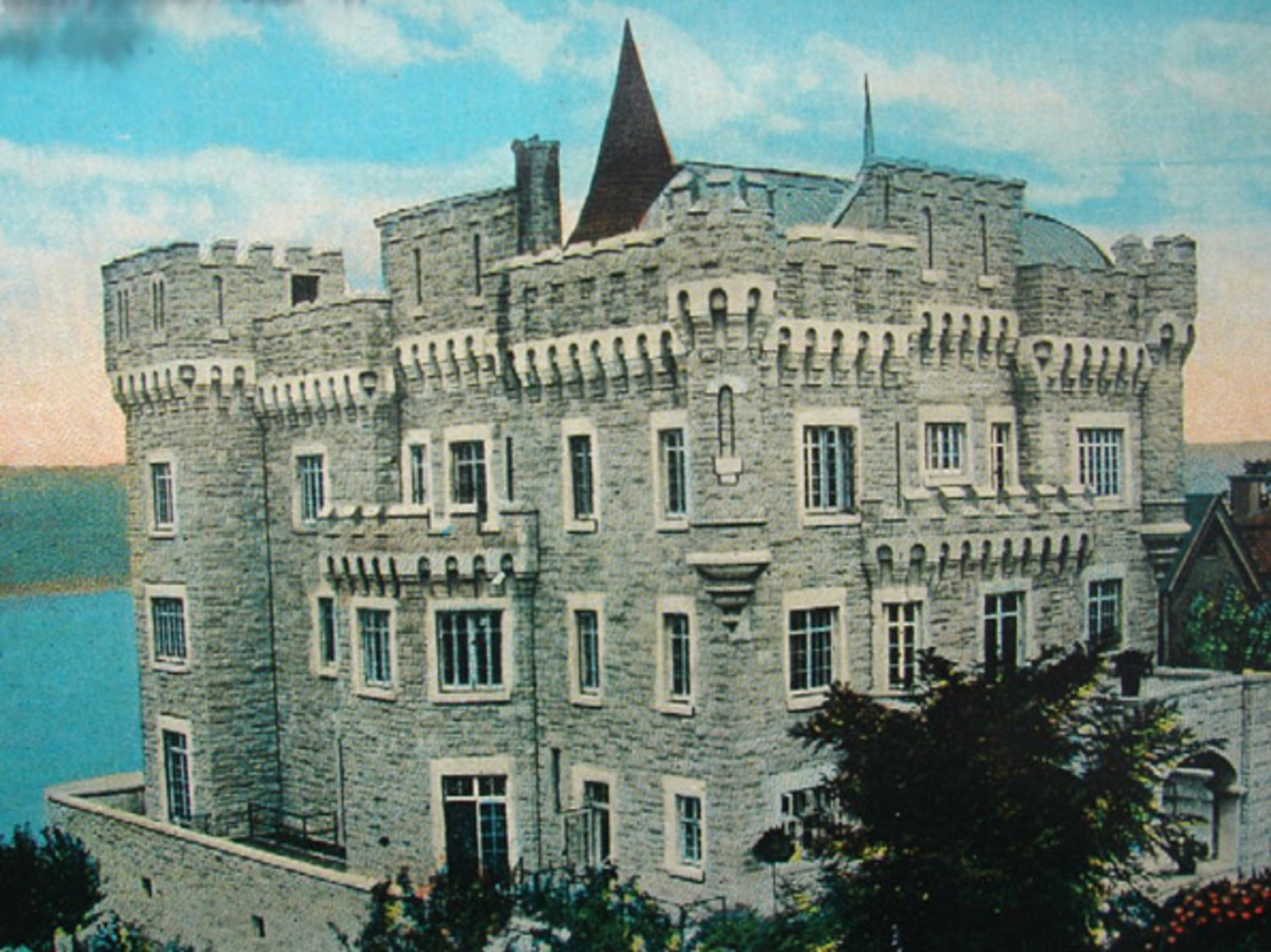 Postcard of Paterno Castle, early 1930s