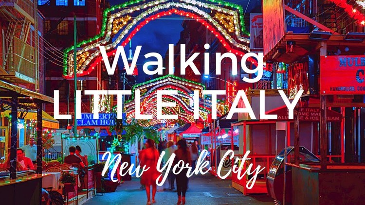 [VIDEO] Walking Little Italy on Mulberry Street in New York City