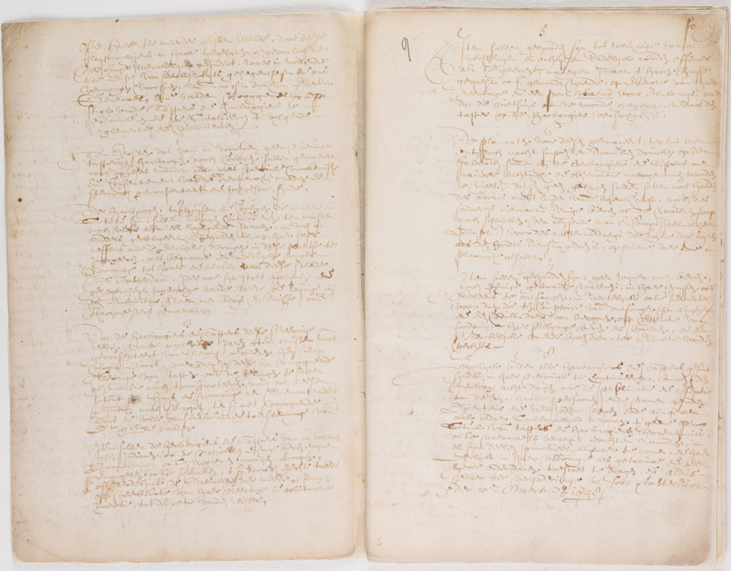 Ordinances of New Amsterdam, Page 8-9