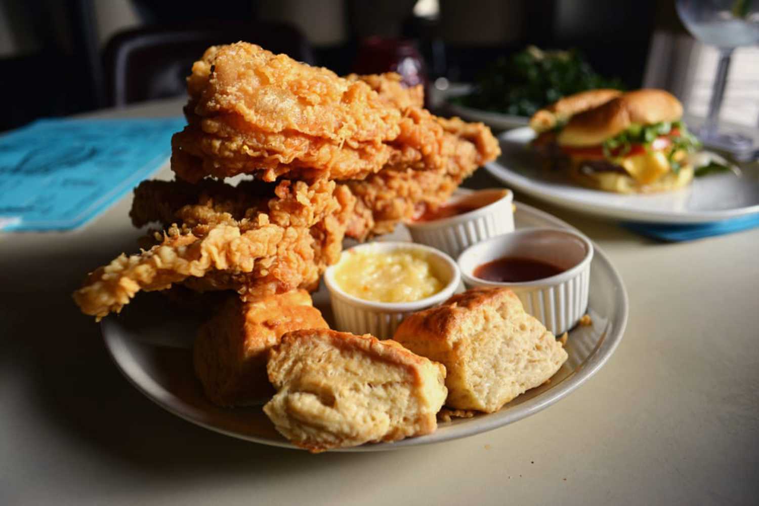 Fried Chicken and Biscuits