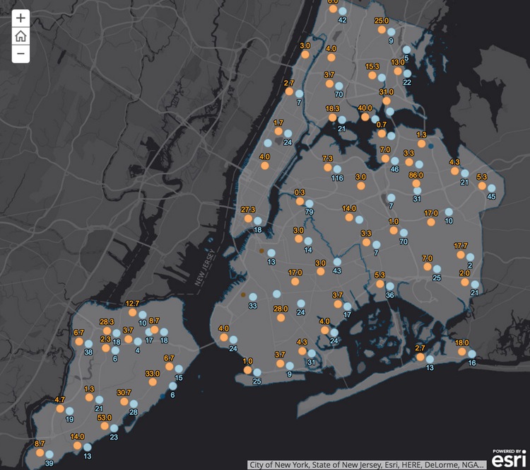 Interactive Map Shows What New York City Neighborhoods Have The Most