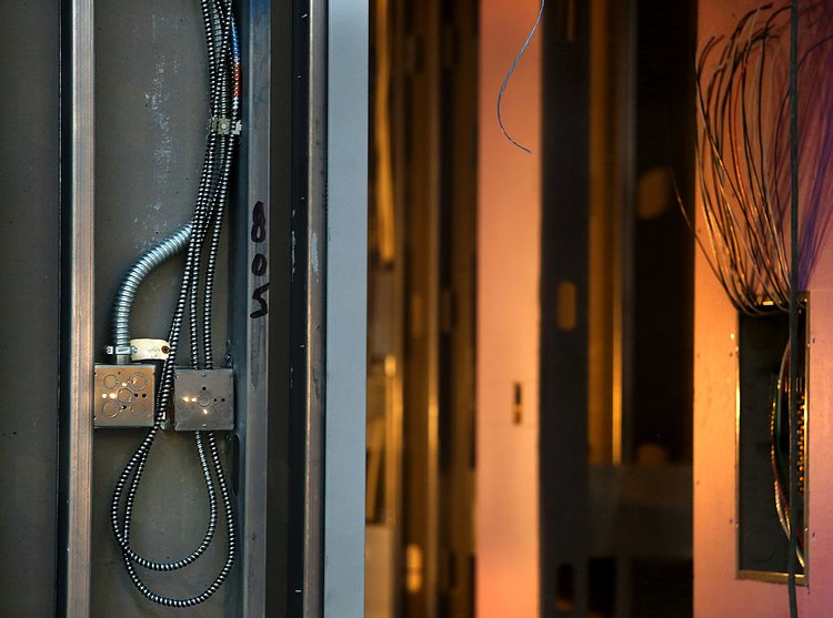 Each unit will arrive with wiring in place and ready to be connected to the building’s electrical supply.