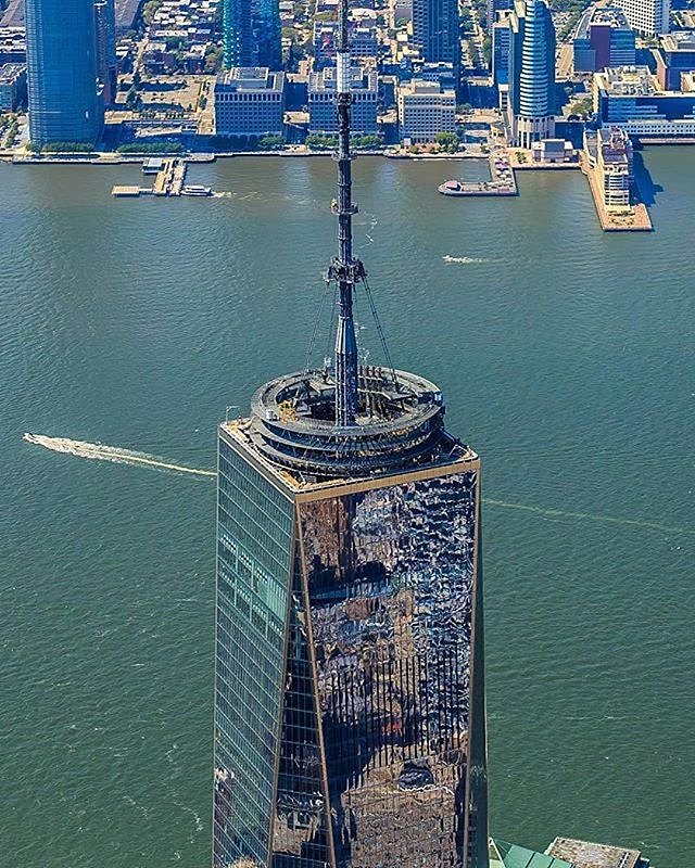 One World Trade Center, New York, New York. Photo via @killahwave #viewingnyc #newyorkcity #newyork