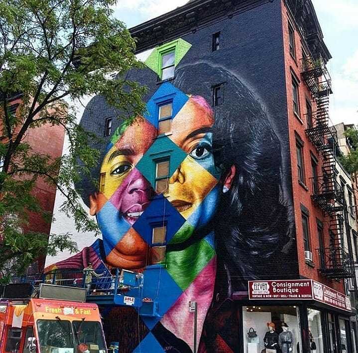 Michael Jackson mural on 1st and 11th in East Village, KOBRA, 2018