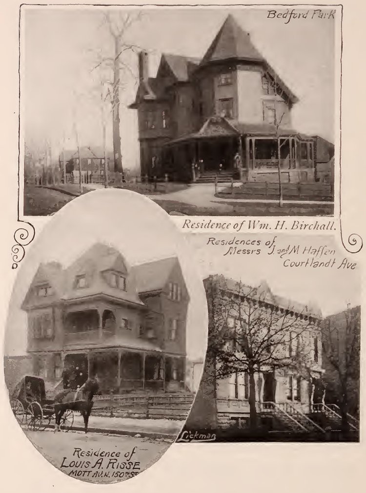 Birchall Haffen Risse residences Bronx 1897