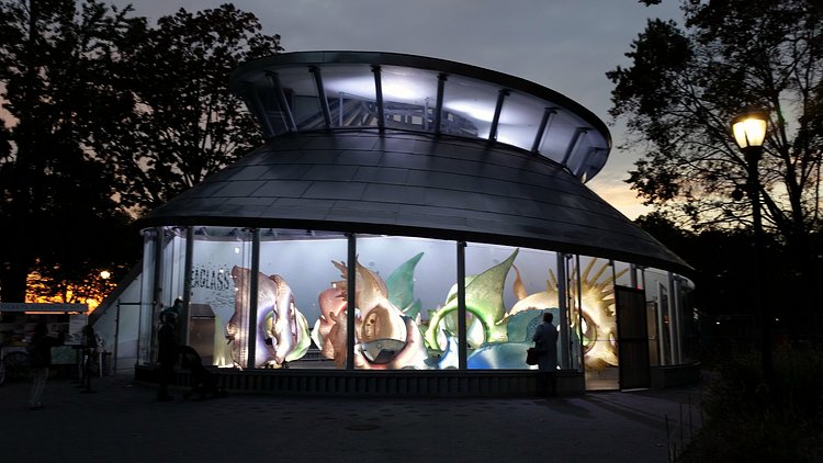 Seaglass | I would have liked to have gotten here earlier when the sun was setting behind the carousel.