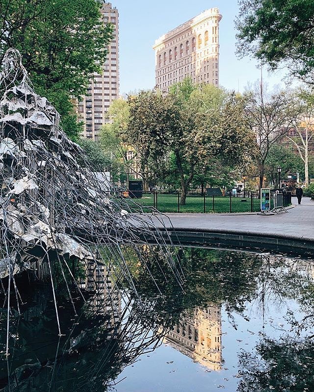 Madison Square Park, New York. Photo via @iwyndt #newyork #newyorkcity #nyc #flatiron #madisonsquarepark