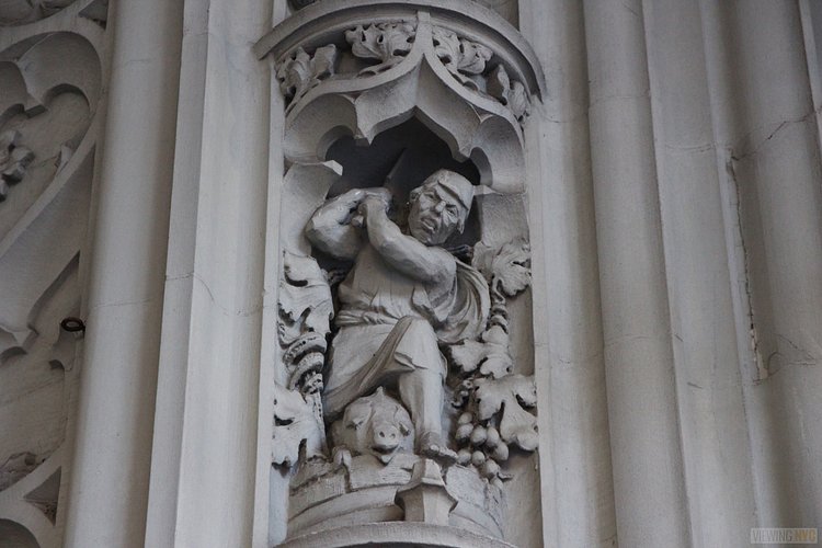 Woolworth Building Lobby and Basement Tour 15