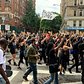Peaceful protest march up 5th Av .
.
#covidstoriesnyc 
#covidwalk 
#coronaviruswalk #newyorktough  #quarantinestroll  #coronawalk  #nycphotographer  #nycphotography #nycphotos #nojusticenopeace #icantbreathe