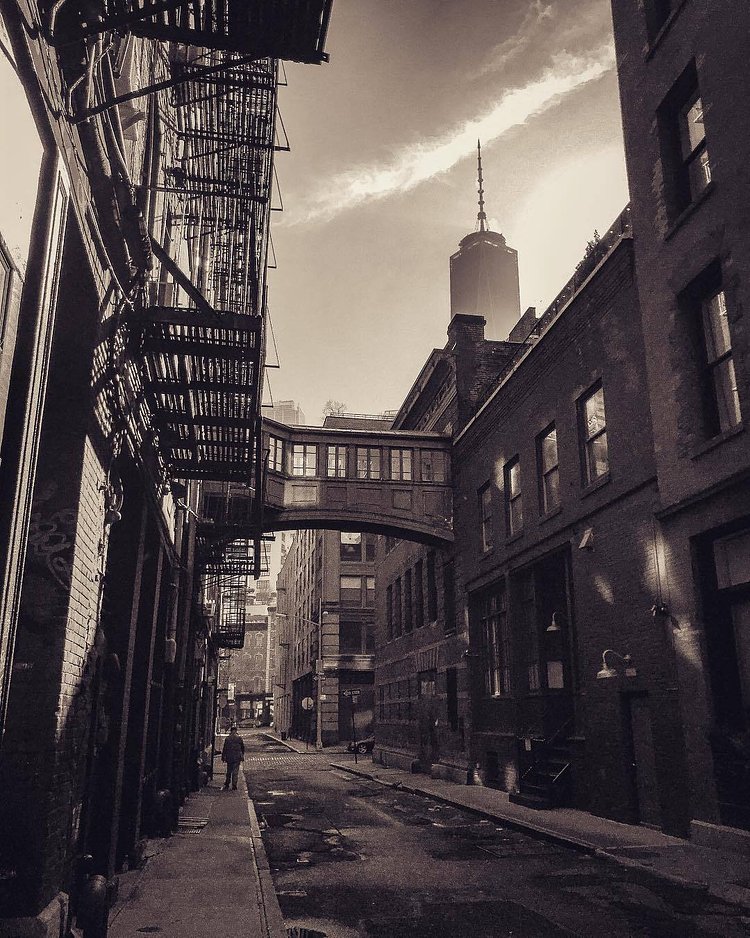 Staple Street Skybridge, Tribeca, Manhattan, New York