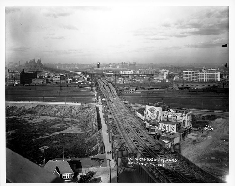 Queensboro Plaza in 1916