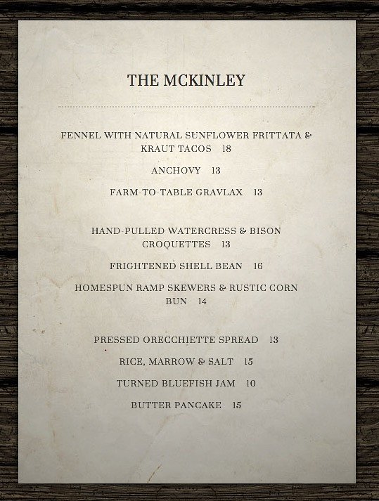 Brooklyn Bar Menu Generator