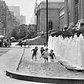 June 10, 1976: An unseasonably hot day in mid-June called for splashing in the fountains outside the Metropolitan Museum of Art.
