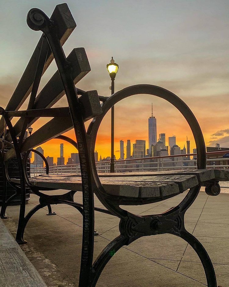 Sunrise over New York. Photo via @nyclovesnyc #viewingnyc #nyc #newyork #newyorkcity #sunrise