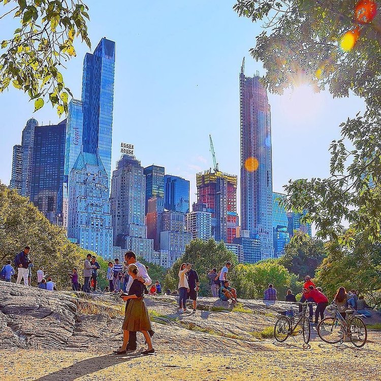 Central Park, New York. Photo via @gigi.nyc #viewingnyc #newyorkcity #newyork