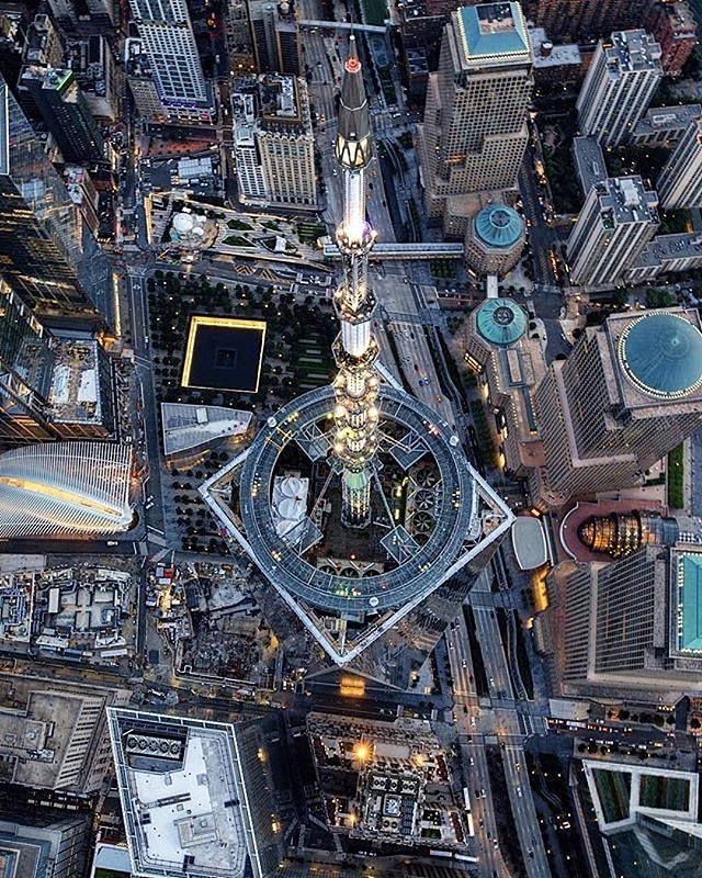 One World Trade Center, New York. Photo via @mattpugs #viewingnyc #newyorkcity #newyork #nyc