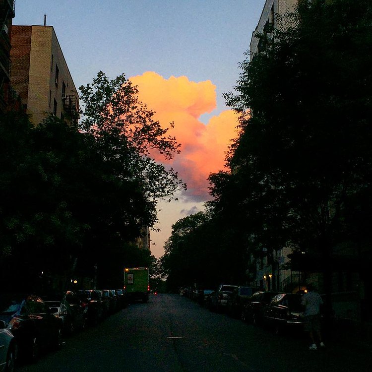 Thee Upper West. #nofilter #sunset #summer ⛅️