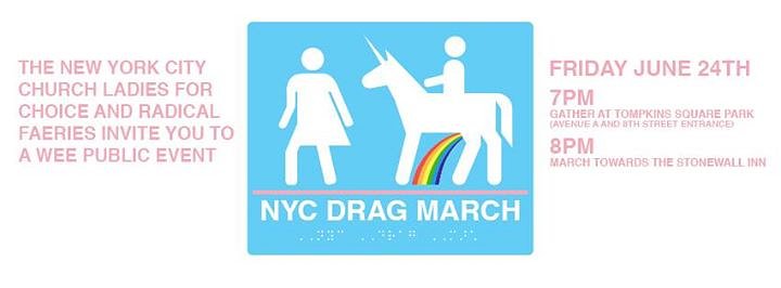 Information for 2016 NYC Drag March