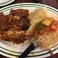 Lamb Haneez with Rice and Roasted Veggies